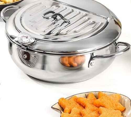 Transform Frying with Our 3.4L Stainless Deep Fryer!