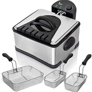 Fry Like Pros with the Maxam 4qt Electric Deep Fryer!