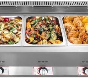 Triple the Fry, Triple the Fun: Our 3-Pan Commercial Fryer