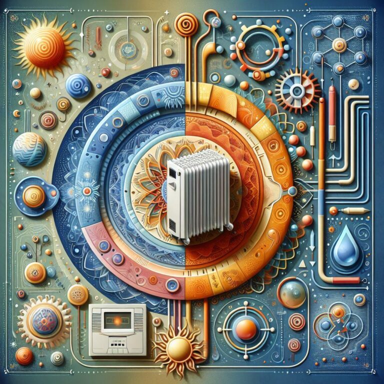 can you install hvac with radiators
