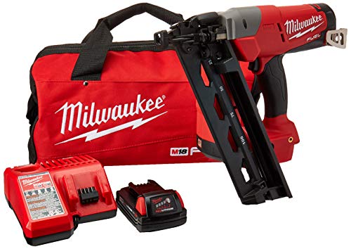 milwaukee tools nailer cordless