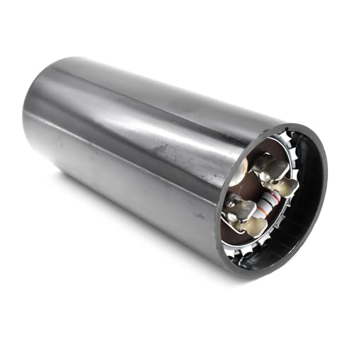 Superior Electric CMC7018 710-850 MFD +/-5% 50Hz/60Hz AC 125V Cylinder Motor Starting Capacitor Aftermarket Replacement for Rolair ® 5715K17-4 Pins, Black Color