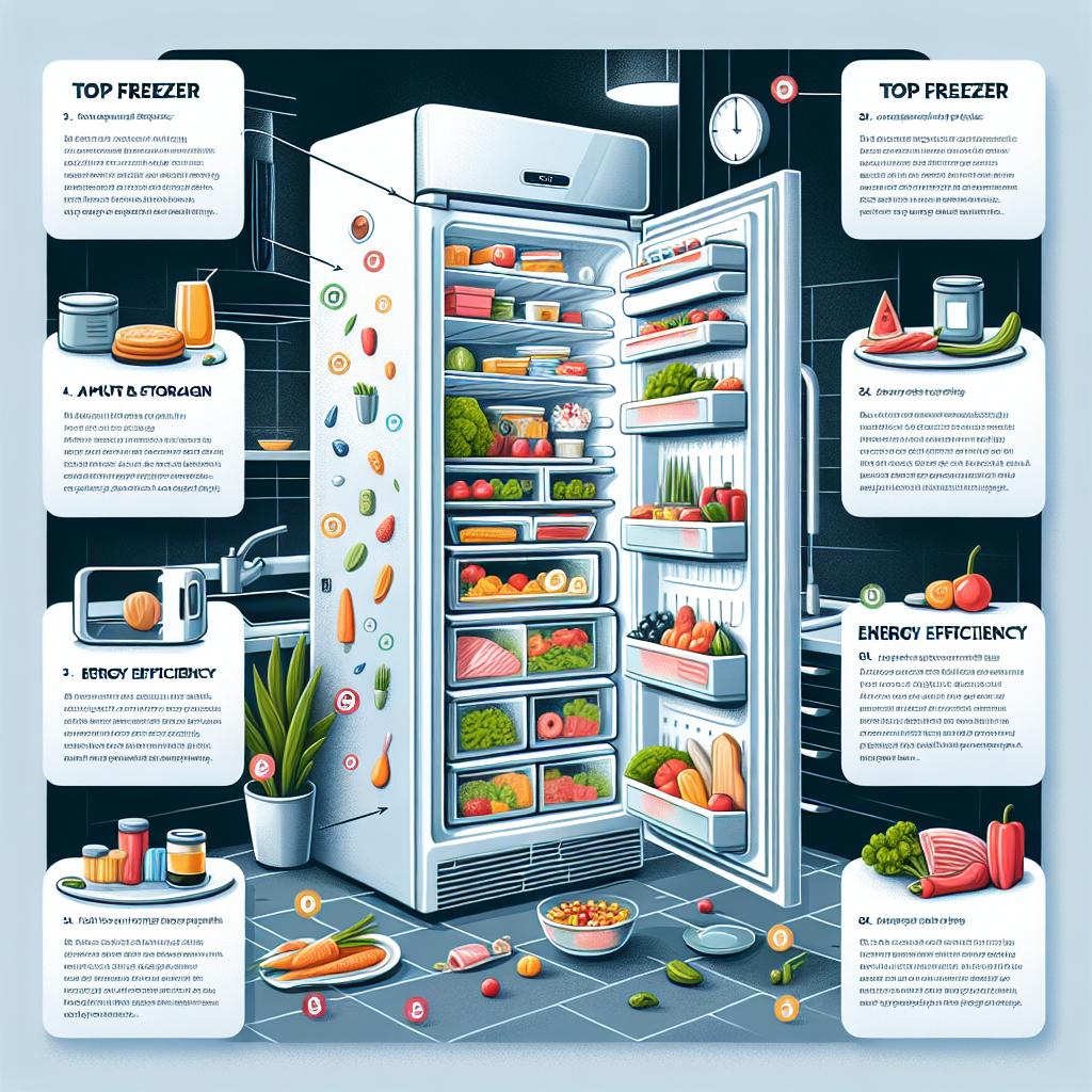 Essential Features to Look for in Top Freezers