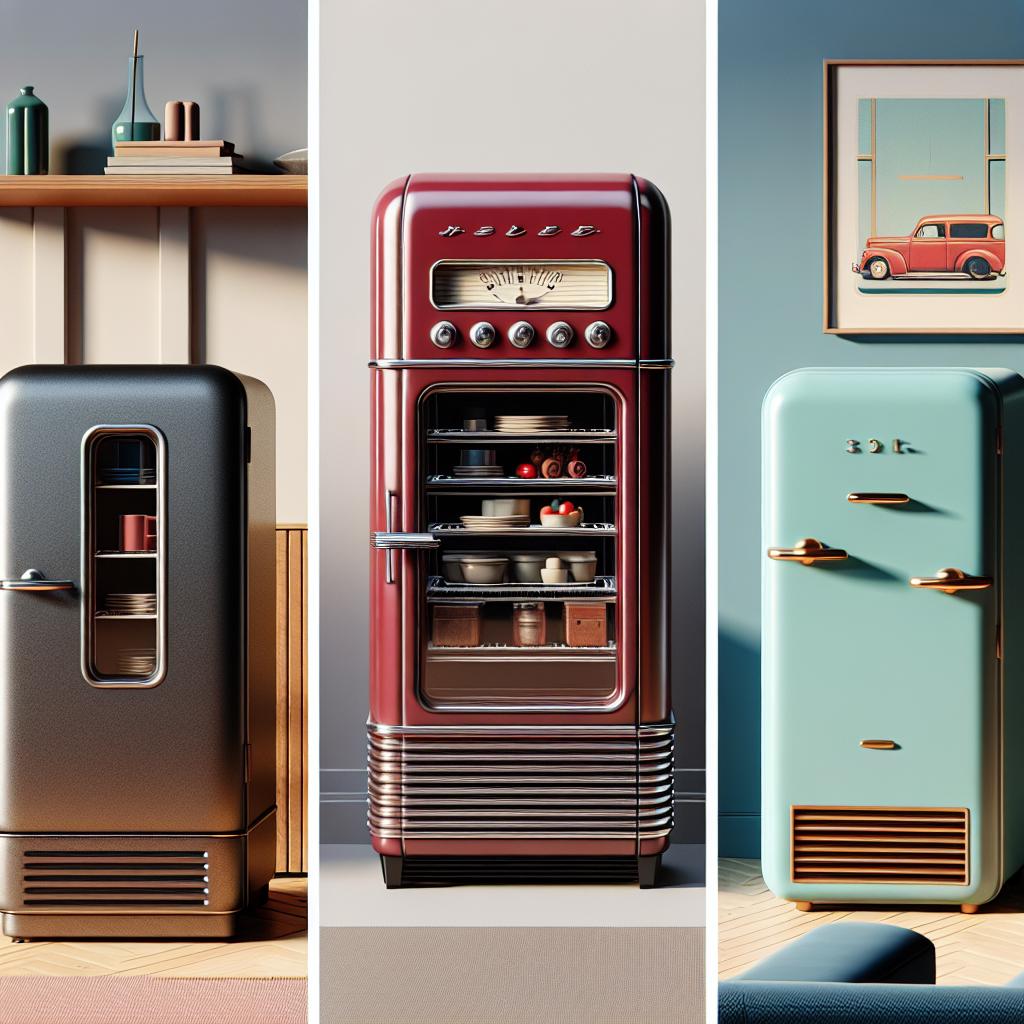 Stylish Mini Fridges That‍ Elevate Your Room Decor