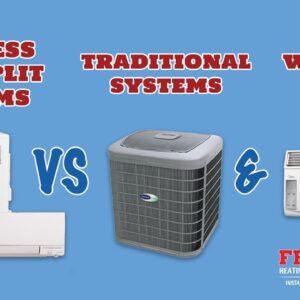 ductless mini split vs window unit