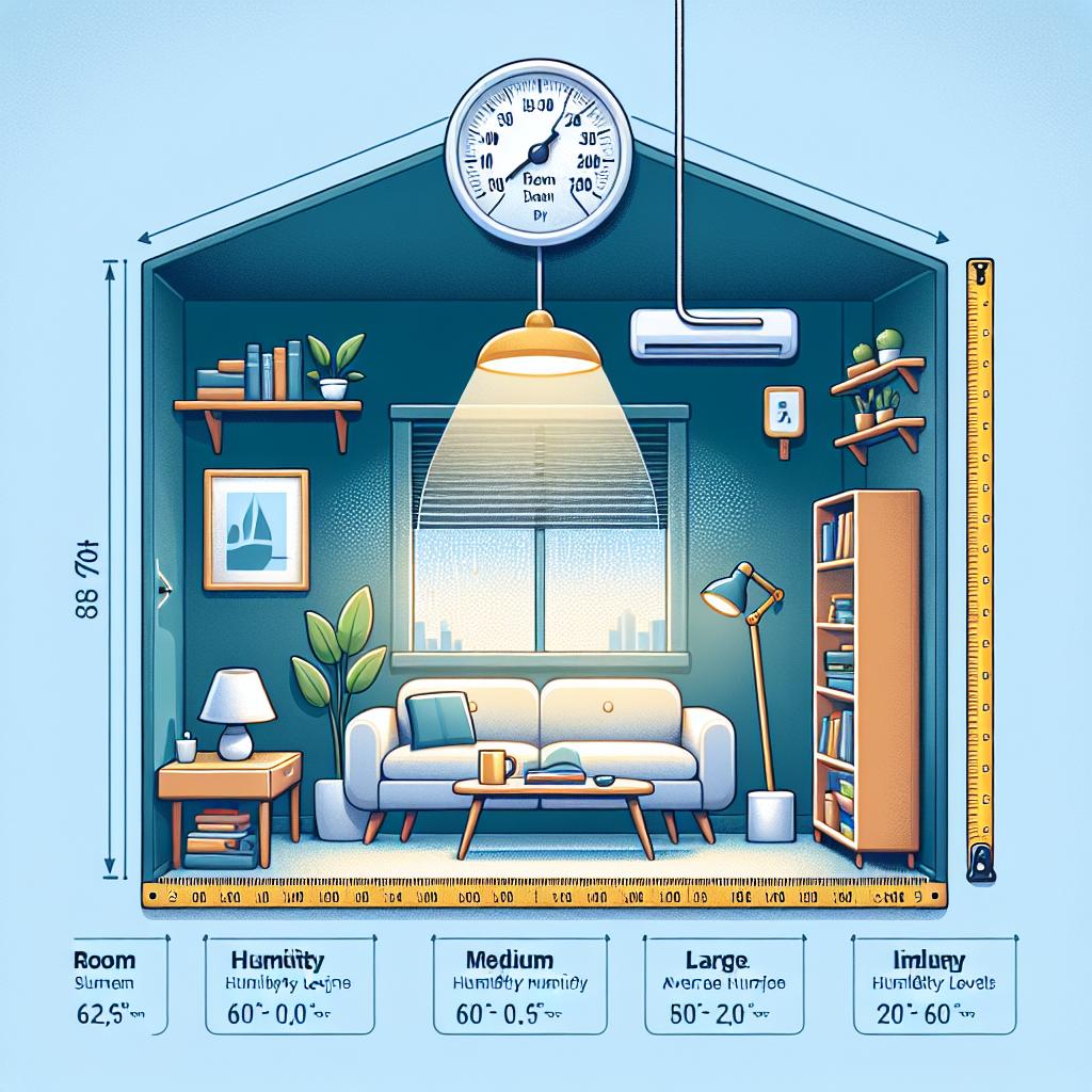 Understanding Your Space: ⁣Assessing Humidity ⁤Levels and ​Room Size