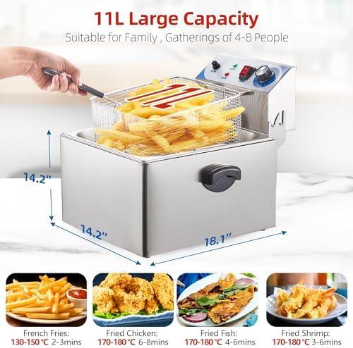 Deep Fryer Delight: Our Take on the⁢ 11L Electric Fryer