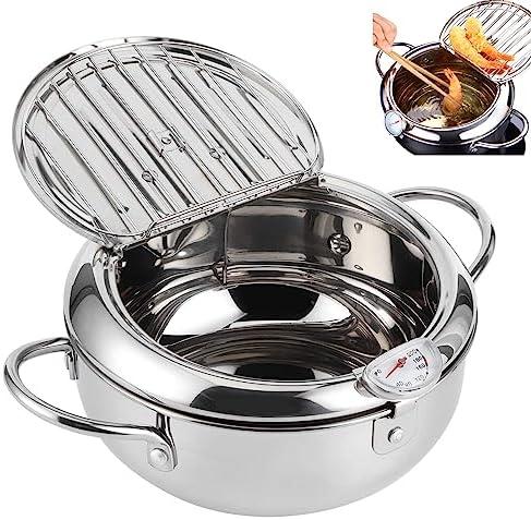 Fry Like Pros with Our Omabeta Tempura ‍Deep Fryer Pot!