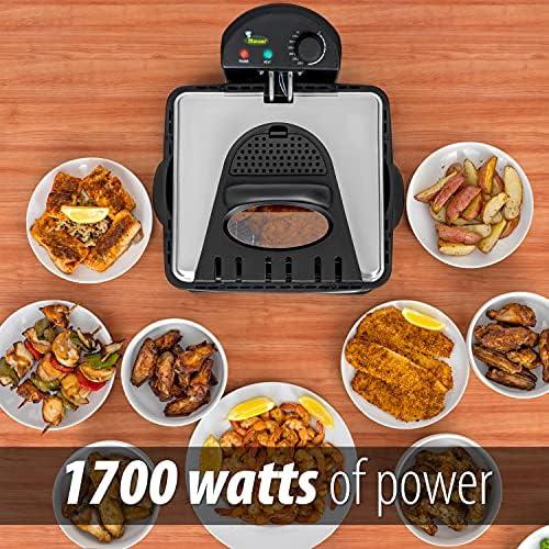 Fry Like Pros with the⁣ Maxam 4qt Electric Deep Fryer!