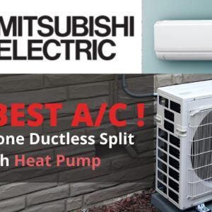 mitsubishi ductless mini split 2 zone