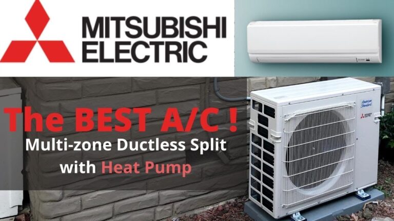 mitsubishi ductless mini split 2 zone