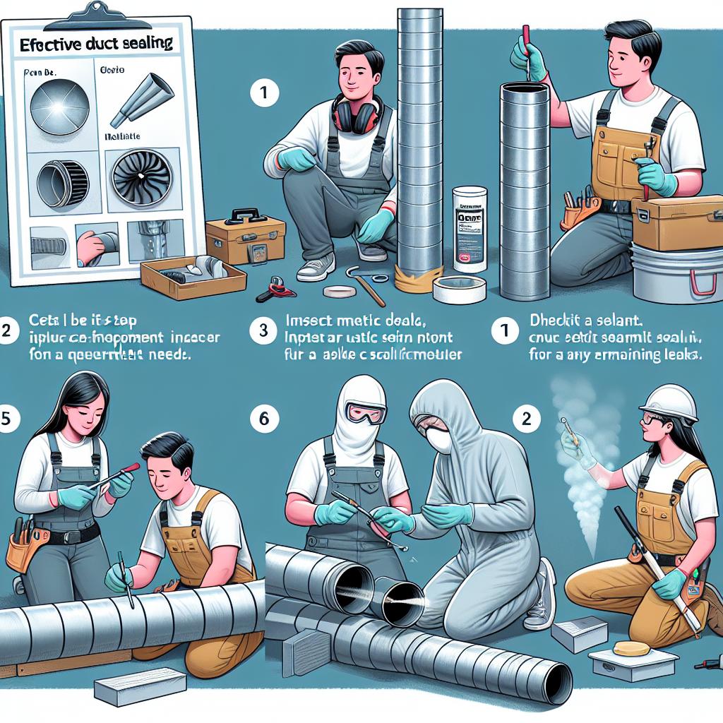 Step-by-Step Guide to Effective Duct Sealing ‌Techniques