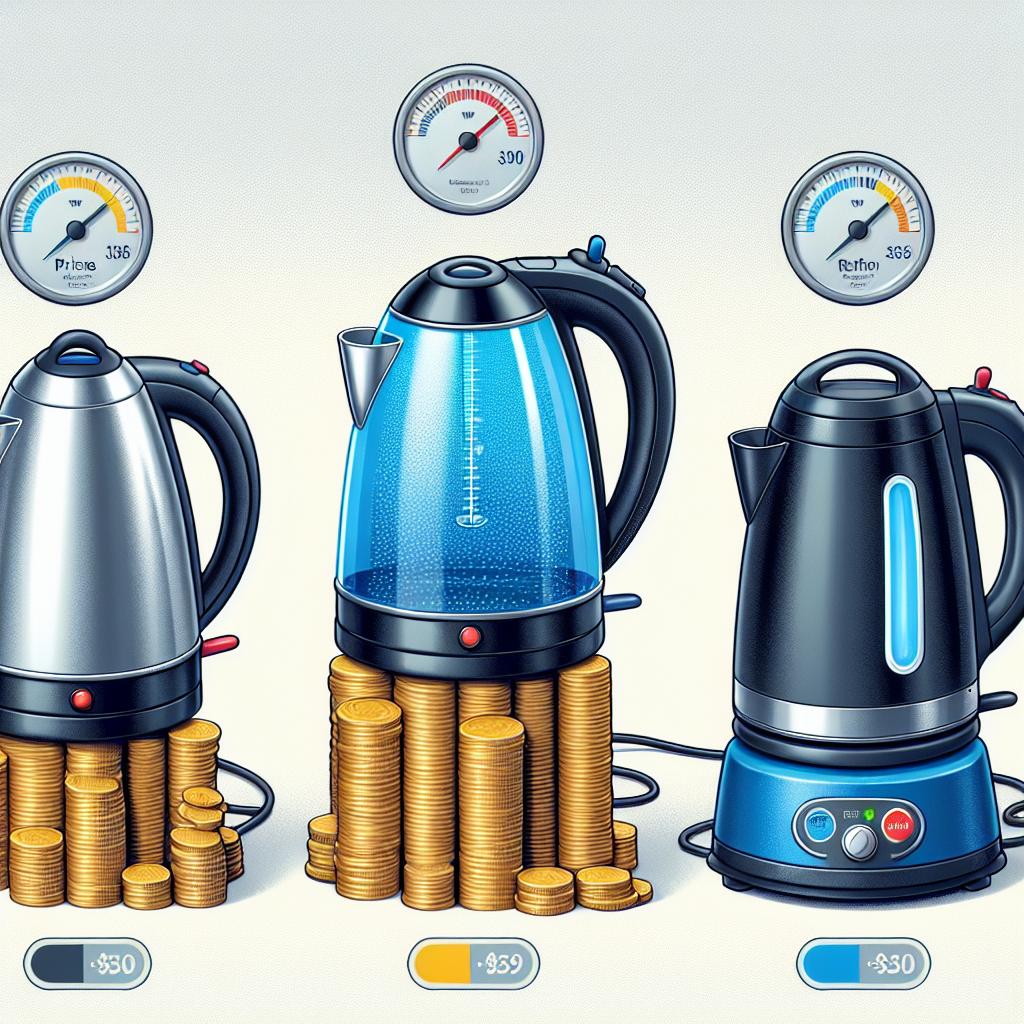 Comparing Electric Kettles: Price, Performance, and Safety