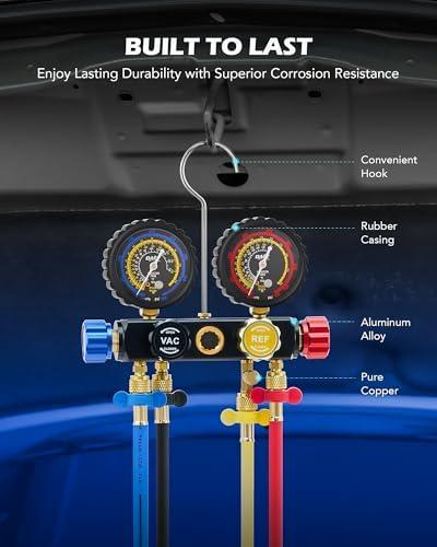 Discovering the⁤ Orion Motor ‌Tech 4 Way AC Gauge Set: A Comprehensive Review