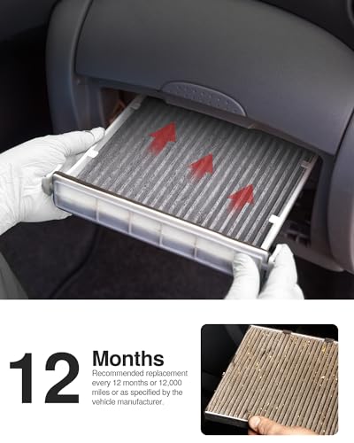 Puroma Activated Carbon Cabin Air Filter for Hyundai KIA Elantra Sonata - Image 4