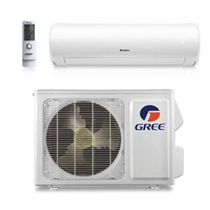 Gree 9,000 BTU 38 SEER SAPPHIRE Wall Mount Ductless Mini Split Air Conditioner Heat Pump 208/230V