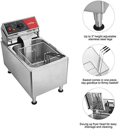 Conquer Kitchen Chaos with Our Electric Deep Fryer!