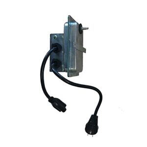 Tjernlund PS1503P Plug-in Air Pressure Activation Switch for Duct Fans in Central Heating and Air Conditioning Systems