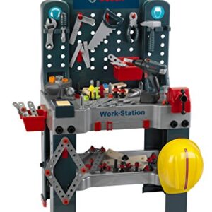 Klein Theo Bosch Workstation Workbench Premium Toys for Kids Ages 3 Years & Up