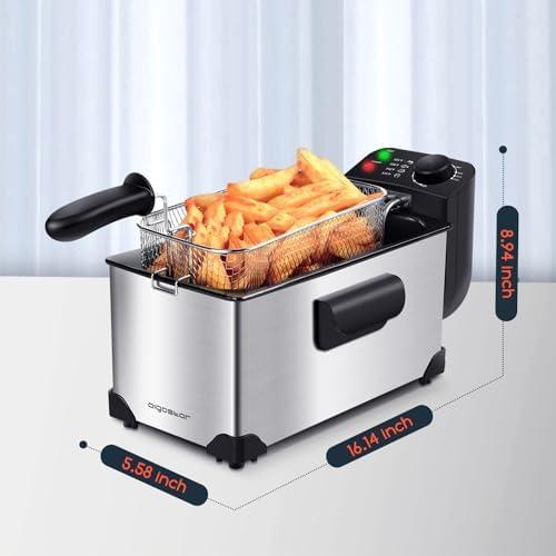 Our ​Aigostar Deep Fryer Adventure: Crispy Delights Await!