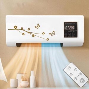 Multifuntional Wall Air Conditioner Fan 2-in-1 Wall Mounted Air Conditioner Heating Fan Portable New Ac and Heater Combo Unit Smart Air Conditioner Fan Heater For Home Office Bedroom