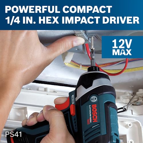 Bosch 12V Max Cordless Combo Kit: Drill/Driver & Impact, Batteries & Case 4 Bosch 12V Max Cordless Combo Kit: Drill/Driver & Impact, Batteries & Case - Image 7