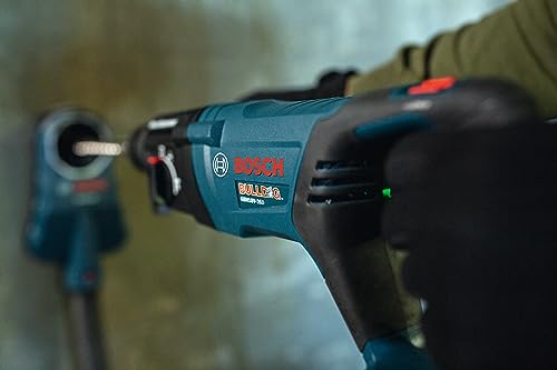 BOSCH 18V Brushless Bulldog Rotary Hammer Kit 1" SDS-plus + 2 CORE18V ...