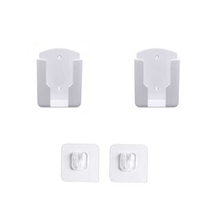 Teadokly 2pack Remote Control Holder,Self-Adhesive Wall Mount Phone Holder,Air Conditioner TV Remote Control Bracket,Wall-Mounted Mini Storage Box (2.67inch)