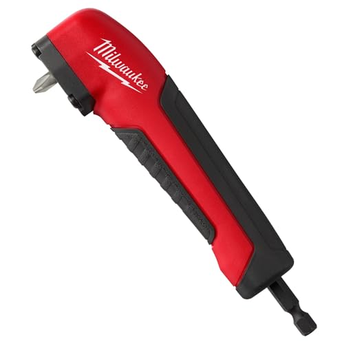 Milwaukee Shockwave Right Angle Drill Adapter - Durable, Compact, Versatile 1 milwaukee tools 90 degree
