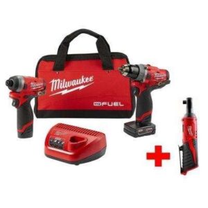 milwaukee tools combo kit fuel m12 brushless