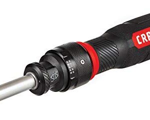 CRAFTSMAN Ratcheting Screwdriver, SpeedDrive, 2” Double Ended Bits Included, Handle Holds Up To 6 Bits (CMHT68129)
