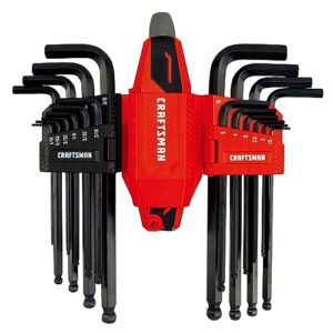 CRAFTSMAN Universal L-to-T Allen Wrench Hex Key Set, 20 Piece (CMHT26028)