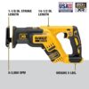 DEWALT 20V Cordless Reciprocating Saw | Compact Pro Cutting Tool - Image 2