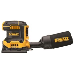DEWALT DCW200B 20V MAX XR Brushless Cordless 1/4 Sheet Variable Speed Sander (Tool Only)