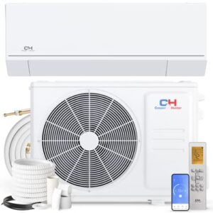 Cooper&Hunter, Astoria Series (Latest Model), 6,000 BTU, 230V, 26.5 SEER WiFi Ductless Mini Split AC/Heater with 16ft Installation kit