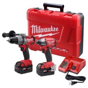 milwaukee tools m18 fuel combo kit open box