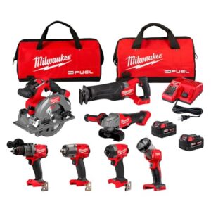 milwaukee tools set fuel