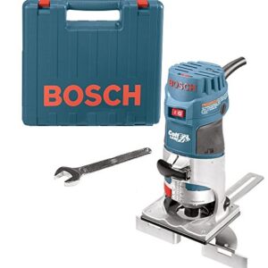Bosch PR20EVSK-RT 1 HP Colt Variable Speed Electronic Palm Router Kit (Renewed)
