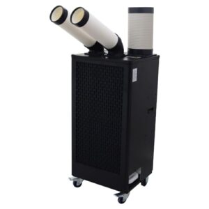 HayWHNKN Commercial Air Conditioner Industrial Spot Cooler 15400 Btu/h Mobile Outdoor Cooling Aircon 220V