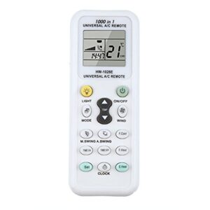 Universal Air Conditioner Remote Control LCD A/C Conditioning Controller 1000 in 1 for Mitsubishi Toshiba HITACHI FUJITSU Daewoo LG Sharp Samsung ELECTROLUX SANYO AUX GREE HAIER Huawei Air Condition