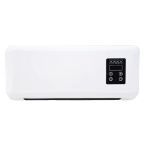Wall Mounted Air Conditioner - Heating Cooling Air Conditioner, Heating and Cooling Ductless Wall Ac Unit | Remote Control Portable Air Conditioners No Window Needed, Ac Air Conditioner for Room