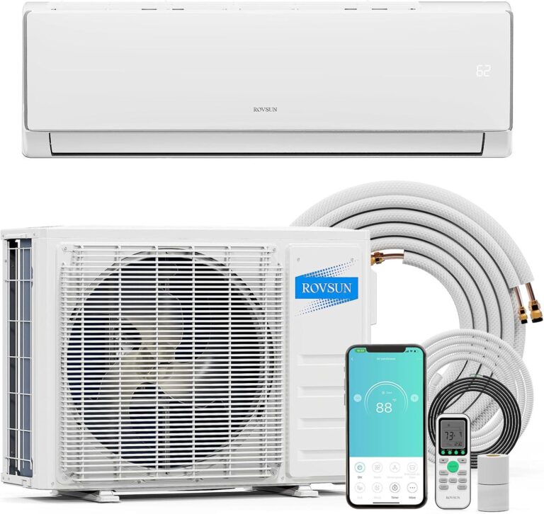 ROVSUN 11500 BTU Mini Split: Smart Climate Control Year-Round