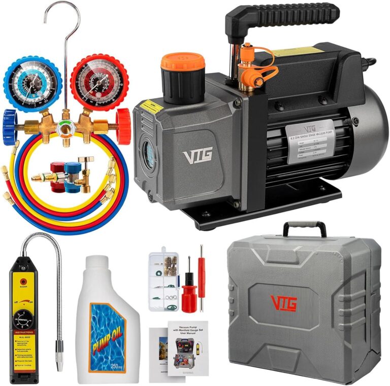 Ultimate HVAC Pro Tool: 4.5 CFM Vacuum Pump & Gauge Set Review