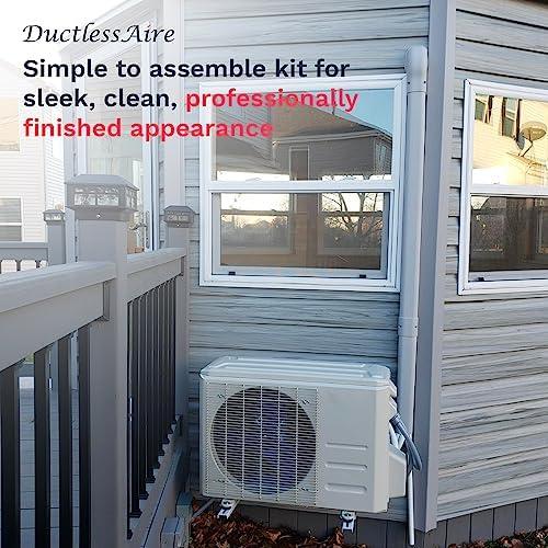 DuctlessAire Mini Split Cover Kit: The Ultimate Line ‍Set Disguise