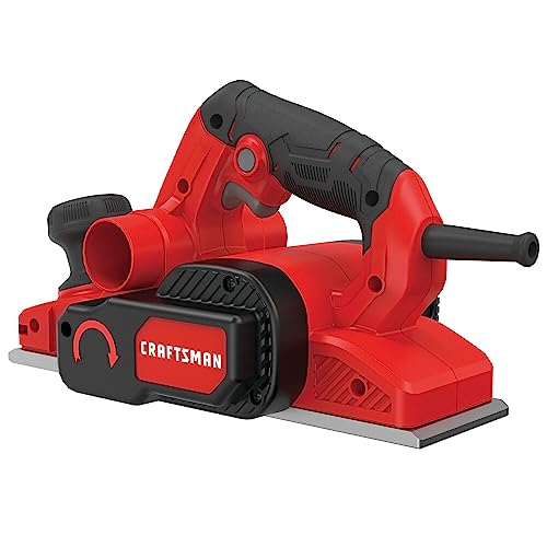 CRAFTSMAN 3-Blade Electric Wood Planer | Woodworking Tool w/ Guide & Bag 5 CRAFTSMAN 3-Blade Electric Wood Planer | Woodworking Tool w/ Guide & Bag - Image 9