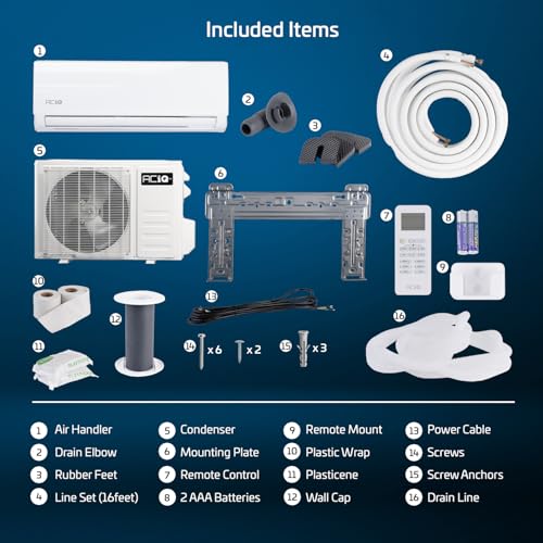 ACiQ Essentials 24000 BTU Mini Split AC/Heat Pump | WiFi Smart Control, Ductless 2-Ton System 4 ACiQ Essentials 24000 BTU Mini Split AC/Heat Pump | WiFi Smart Control, Ductless 2-Ton System - Image 5