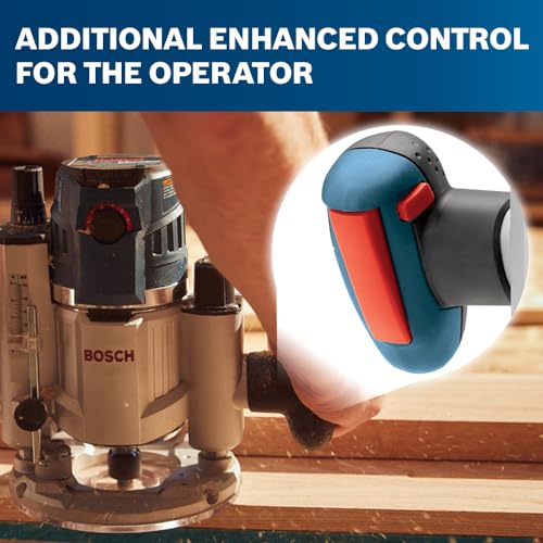 BOSCH Pro Router Kit: 15A Plunge & Fixed-Base Variable Speed Woodworking Tool 3 BOSCH Pro Router Kit: 15A Plunge & Fixed-Base Variable Speed Woodworking Tool - Image 3