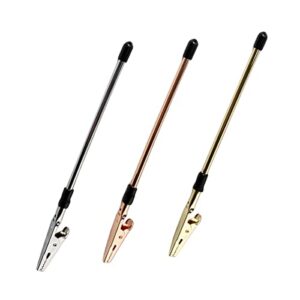 3 Pcs Bracelet Tool Jewelry Helper Hands Bracelet Helper Jewelry Clasp Helper Fastening and Hooking Equipment for Necklace Bracelet Watch Clasps Zippers Crafts Adjustment (Gold, Silver, Rose Gold)