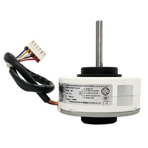 XFYBZN DC280V Air Conditioning Motor Inverter Air Conditioner Brushless DC Motor 20W WZDK20-38G (ZKFP-20-8-6) Fan Motor Replacement Parts 1300RPM CCW
