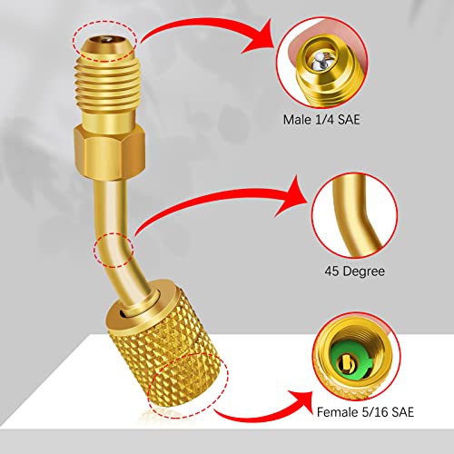 Here's an optimized title: R410A Mini Split HVAC Adapter Kit - Professional AC Service Connections 4 Here's an optimized title:
R410A Mini Split HVAC Adapter Kit - Professional AC Service Connections - Image 4